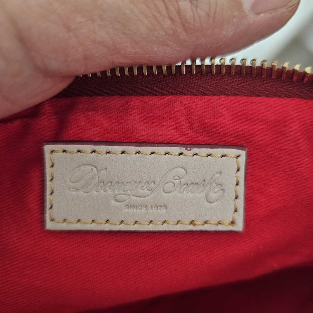 Dooney & Bourke Florentine Leather Crossbody Clutch - Picture 7 of 8